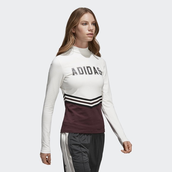 adidas high collar long sleeve